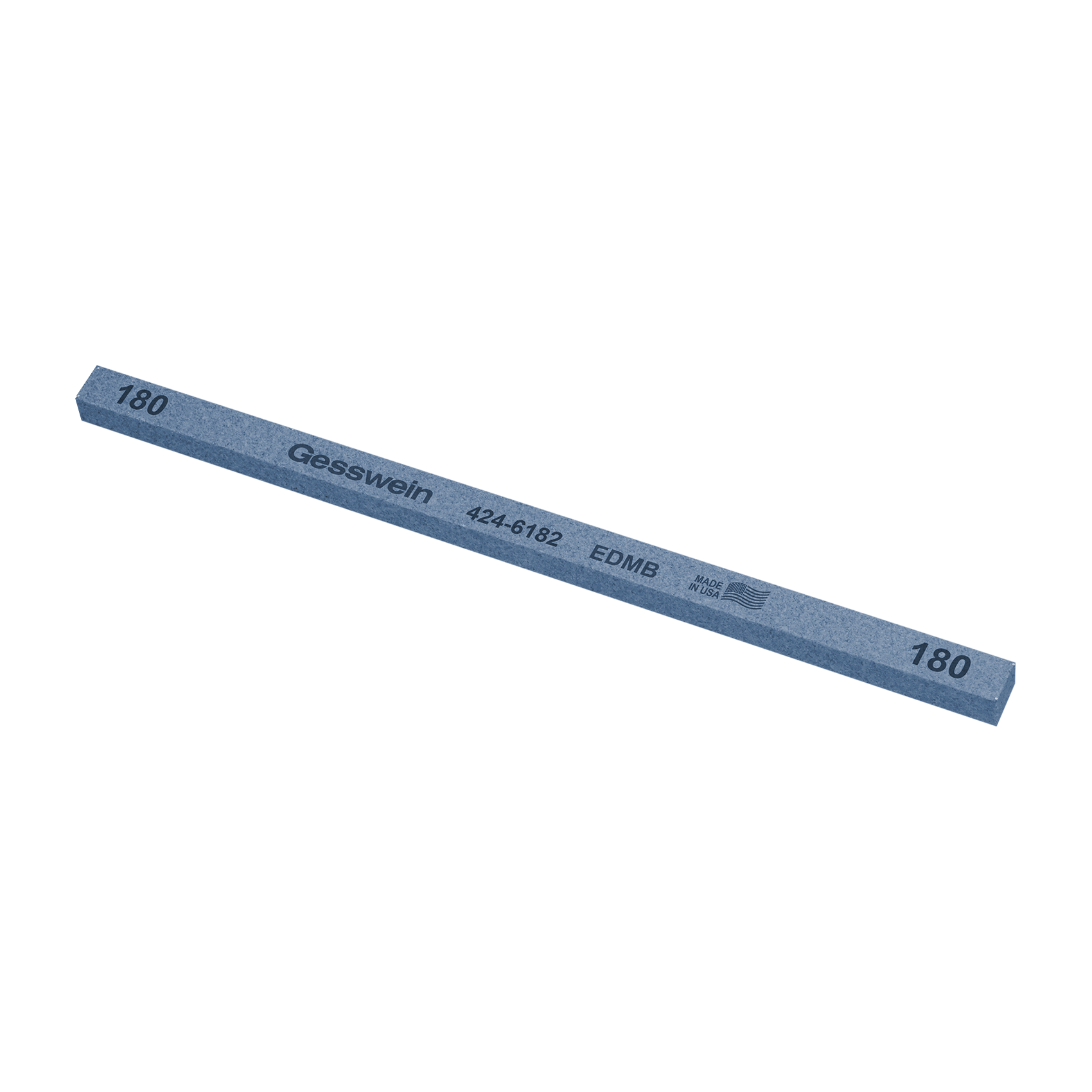 EDM Blue stone 6x6x150mm, Grit 180 - Square