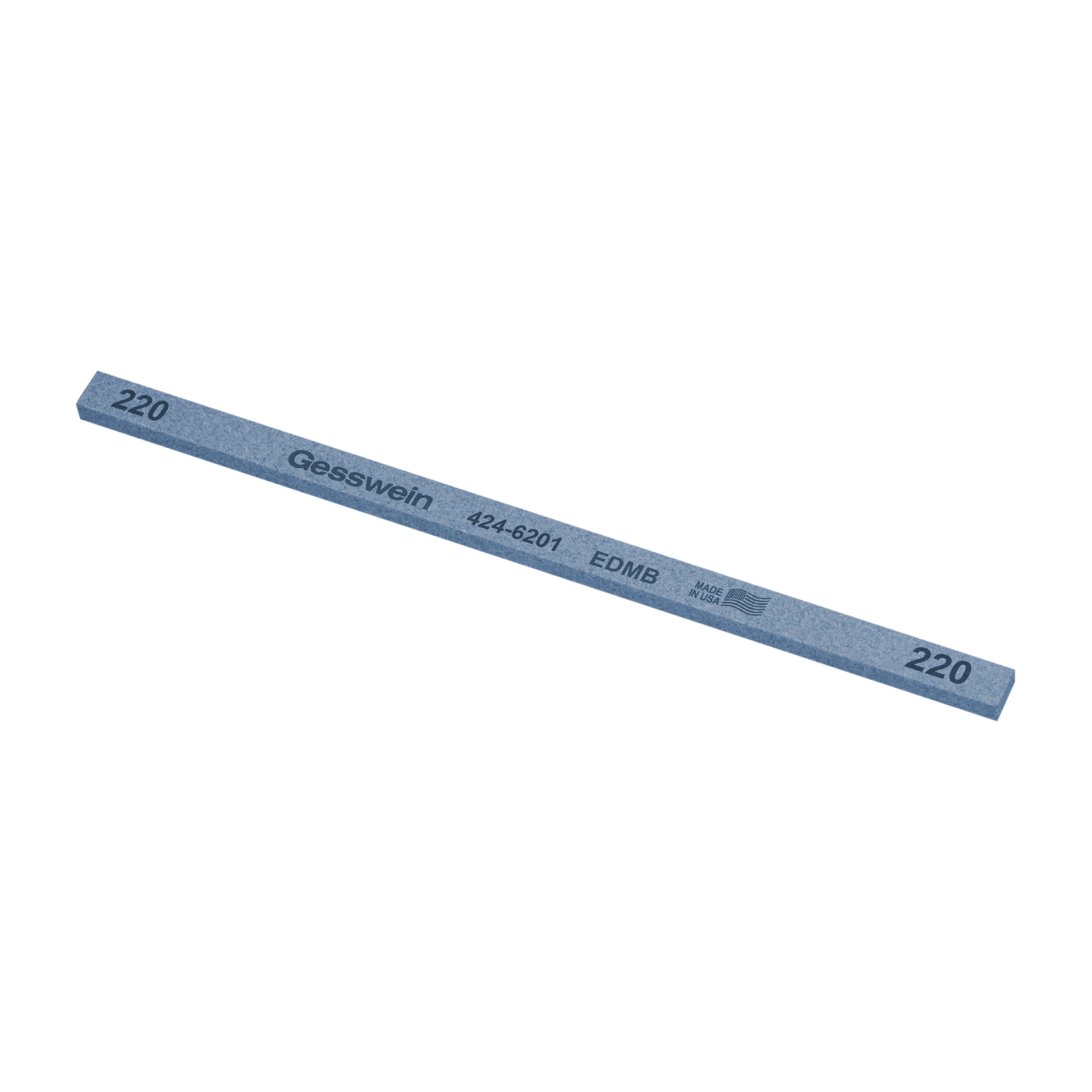 EDM Blue stone 6x3x150mm, Grit 220 - Rectangular