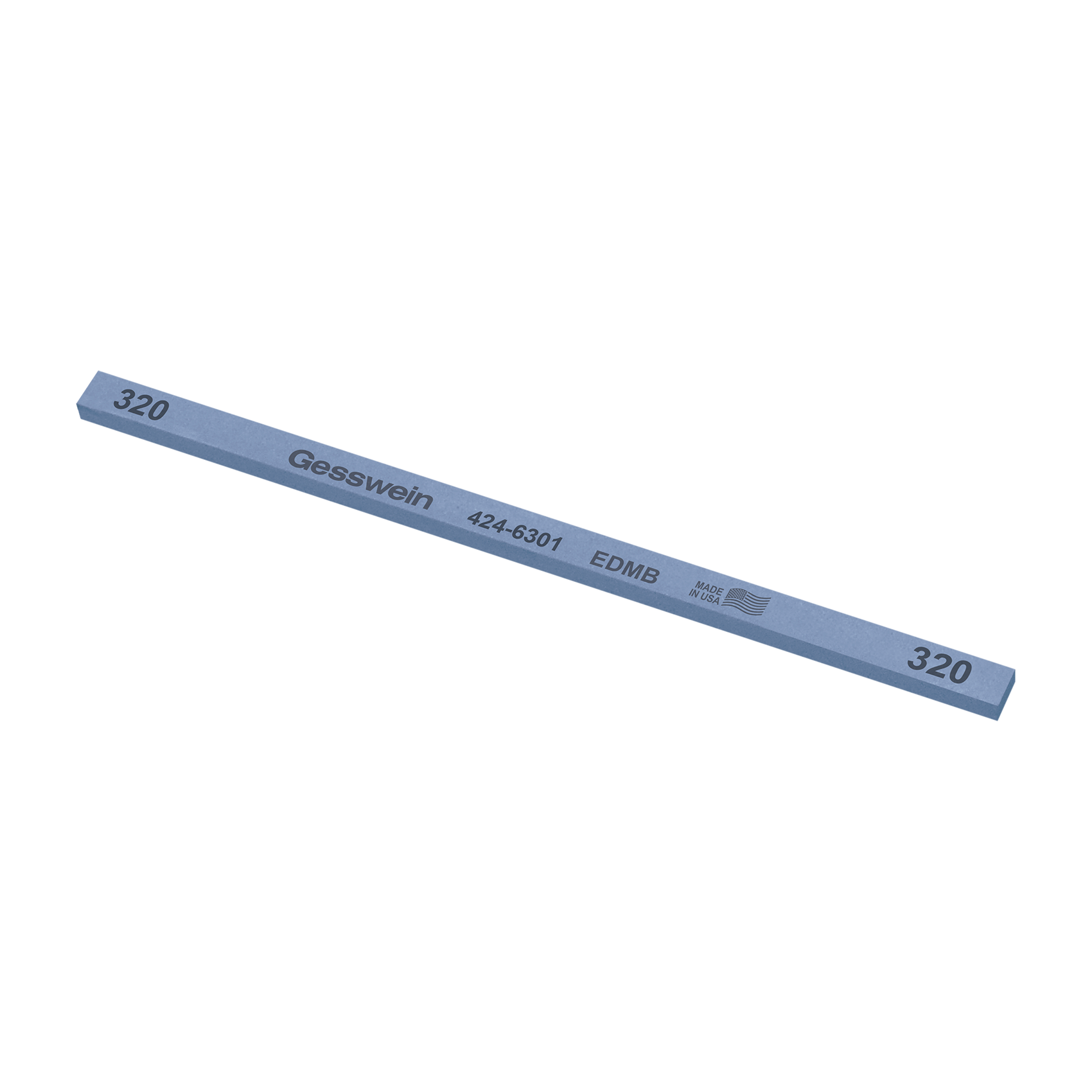EDM Blue stone 6x3x150mm, Grit 320 - Rectangular