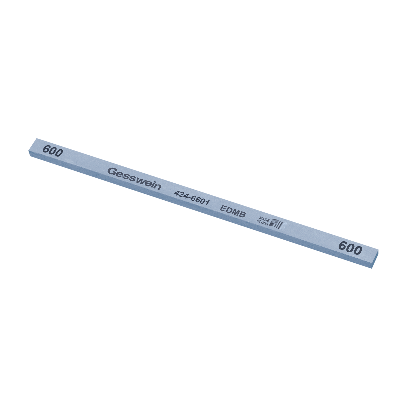 EDM Blue stone 6x3x150mm, Grit 600 - Rectangular