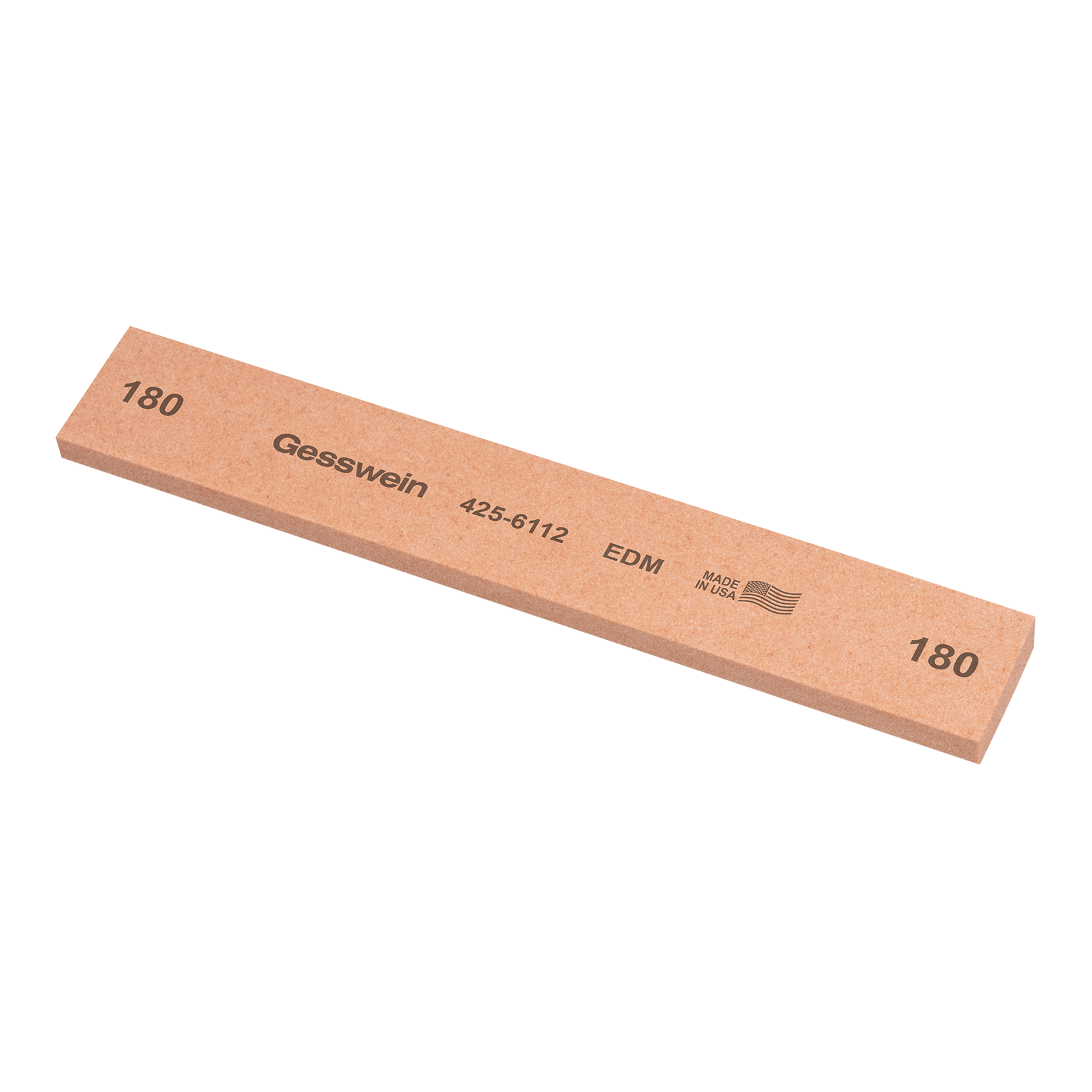 EDM stone 25x6x150mm, Grit 180 - Rectangular