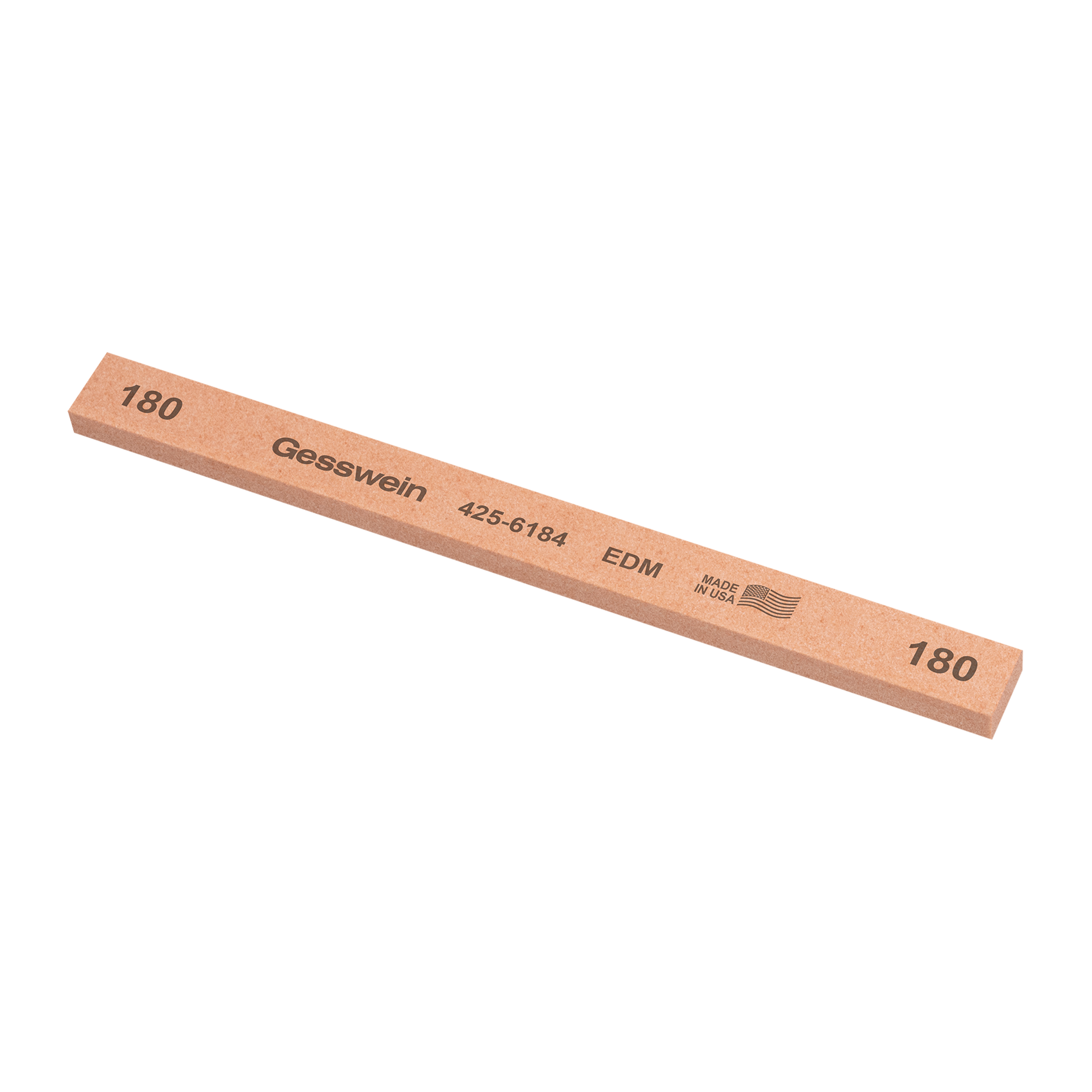 EDM stone 13x6x150mm, Grit 180 - Rectangular