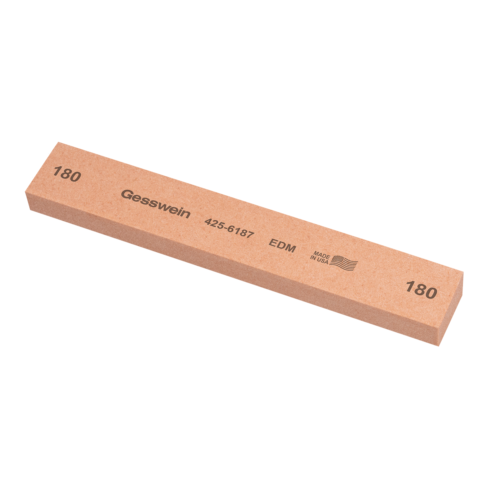 EDM stone 25x13x150mm, Grit 180 - Rectangular