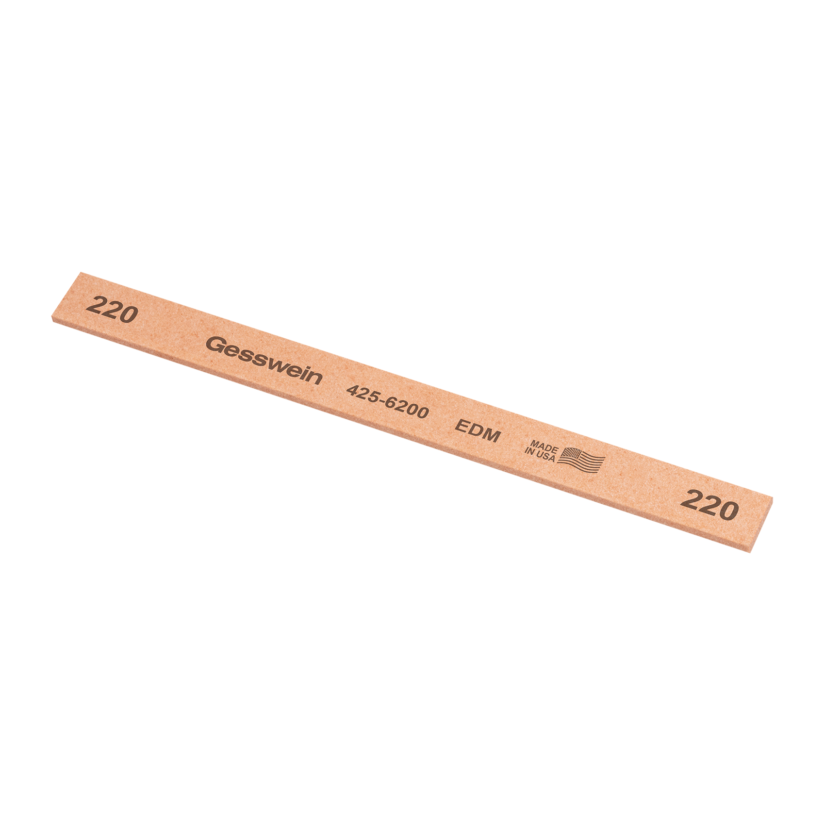 EDM stone 13x1,5x150mm, Grit 220 - Rectangular