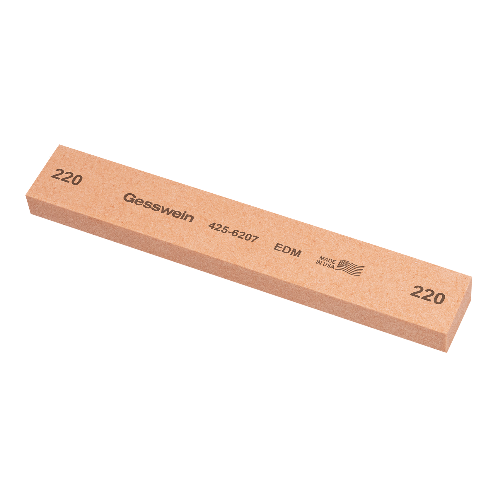 EDM stone 25x13x150mm, Grit 220 - Rectangular
