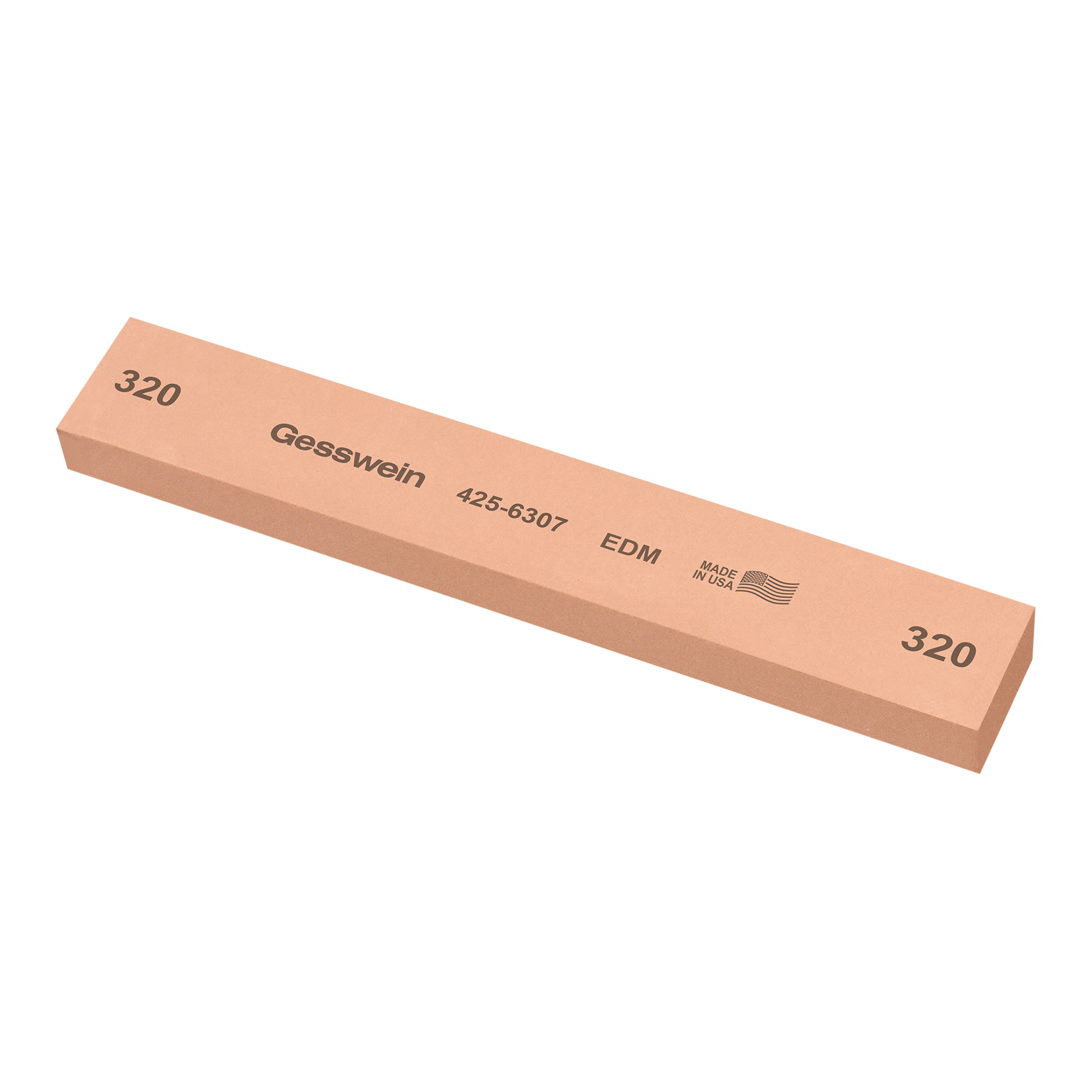 EDM stone 25x13x150mm, Grit 320 - Rectangular
