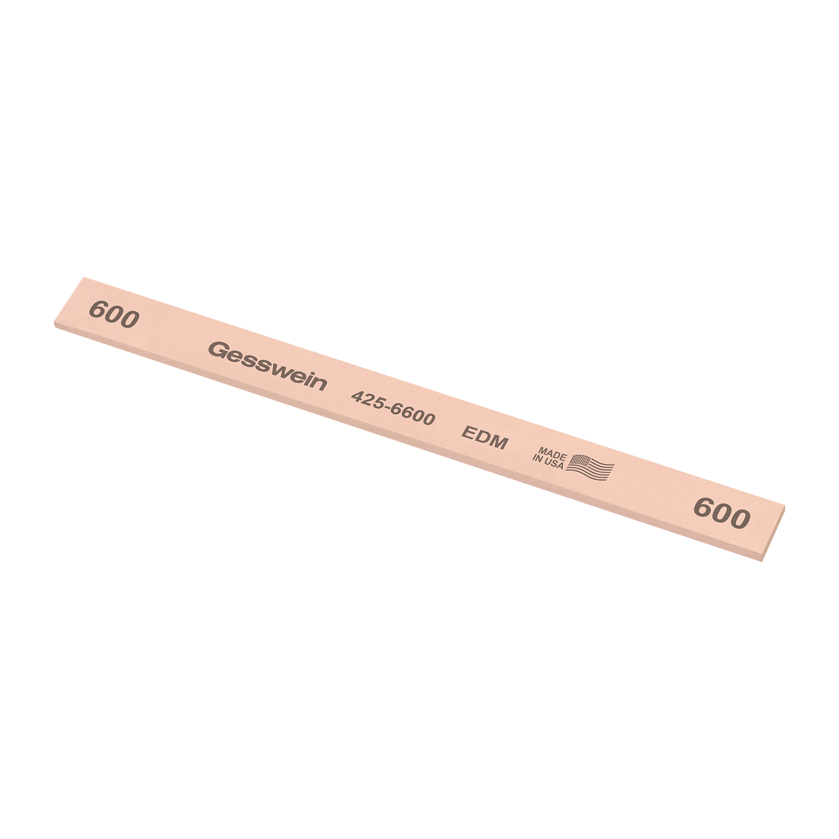 EDM stone 13x1,5x150mm, Grit 600 - Rectangular