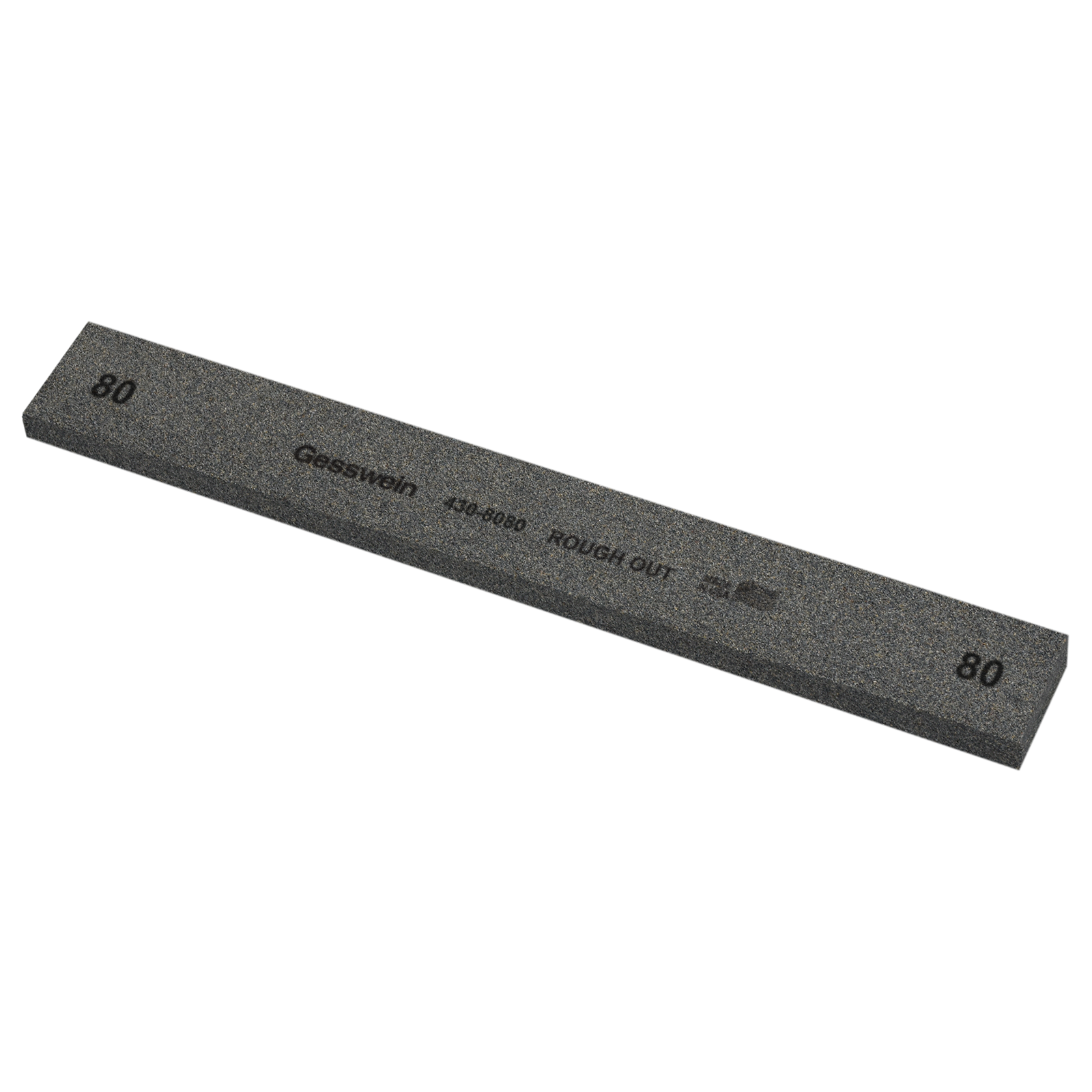 Pietra Rough Out 6x25x200mm, Grana 80 - Rettangolare