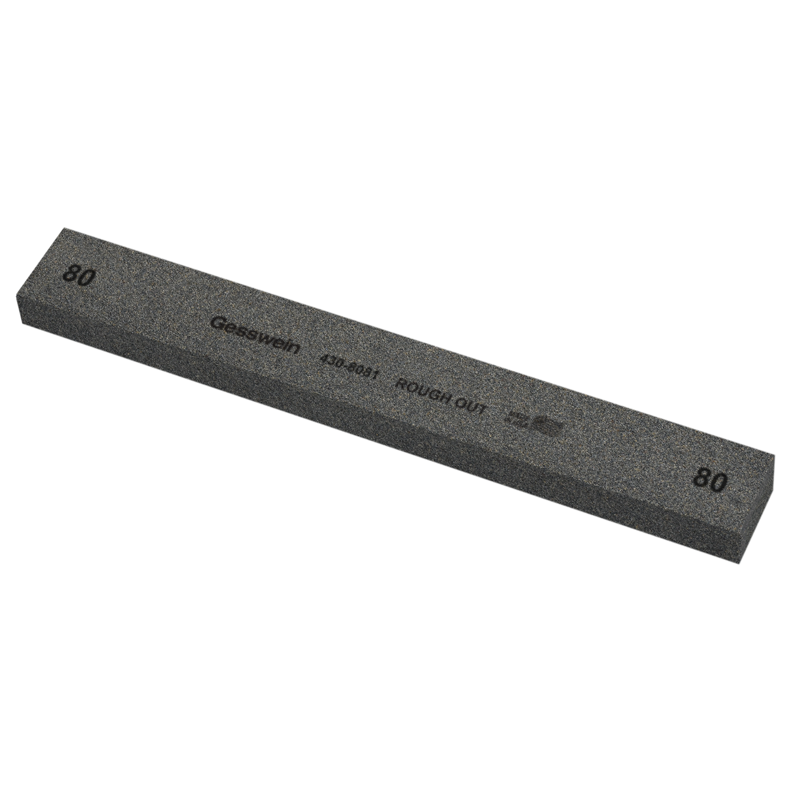 Pietra Rough Out 13x25x200mm, Grana 80 - Rettangolare