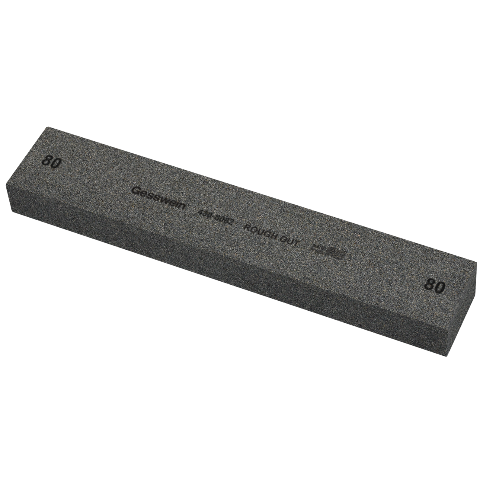 Pietra Rough Out 20x40x200mm, Grana 80 - Quadrata