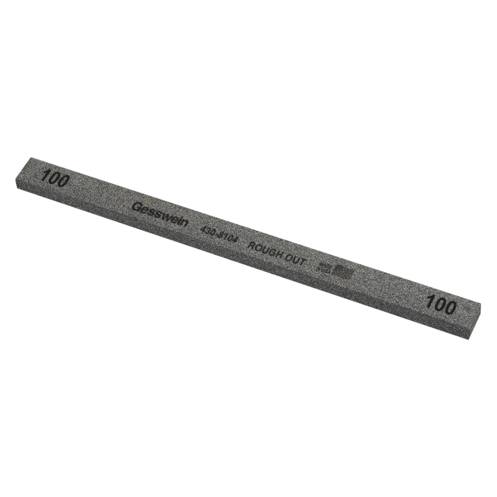 Pietra Rough Out 6x13x200mm, Grana 100 - Rettangolare