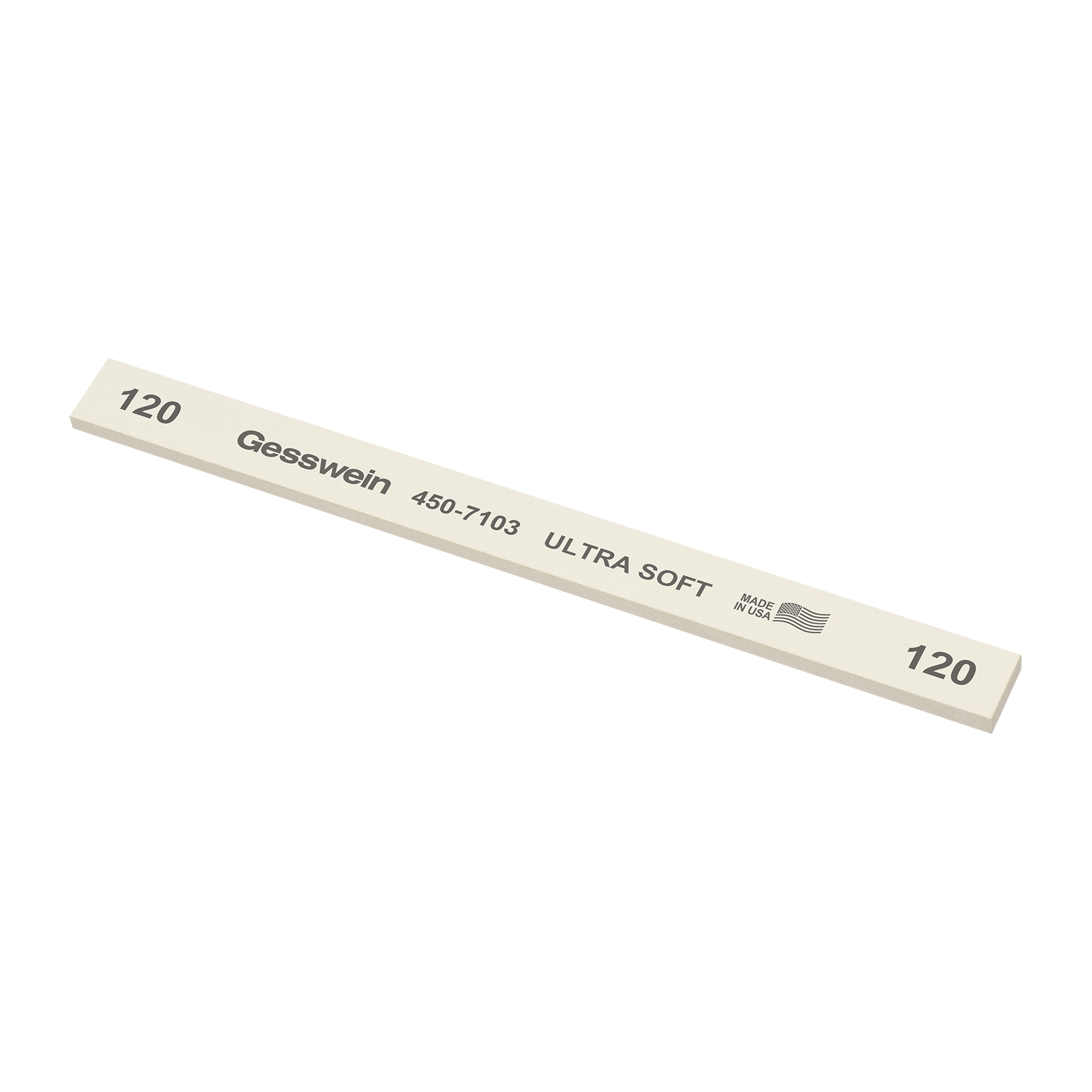 Pietra Ultra Soft 13x3x150mm, Grana 120 - Rettangolare