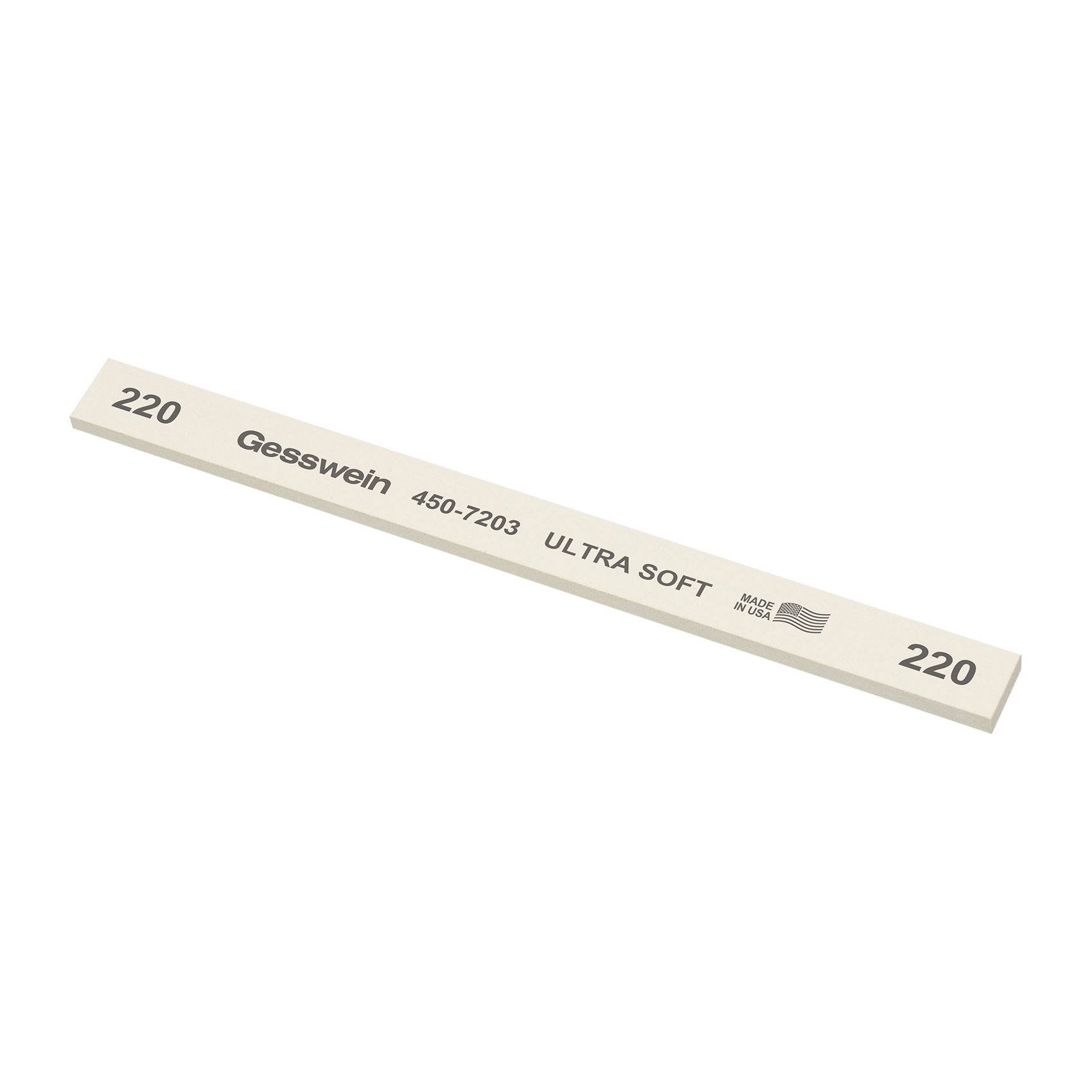 Pietra Ultra Soft 13x3x150mm, Grana 220 - Rettangolare