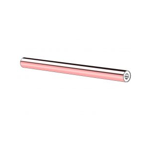 Tubo di trasferimento calore, d. 4x80 mm, isopipe ad acqua, range temp. da +5°C a +250°C