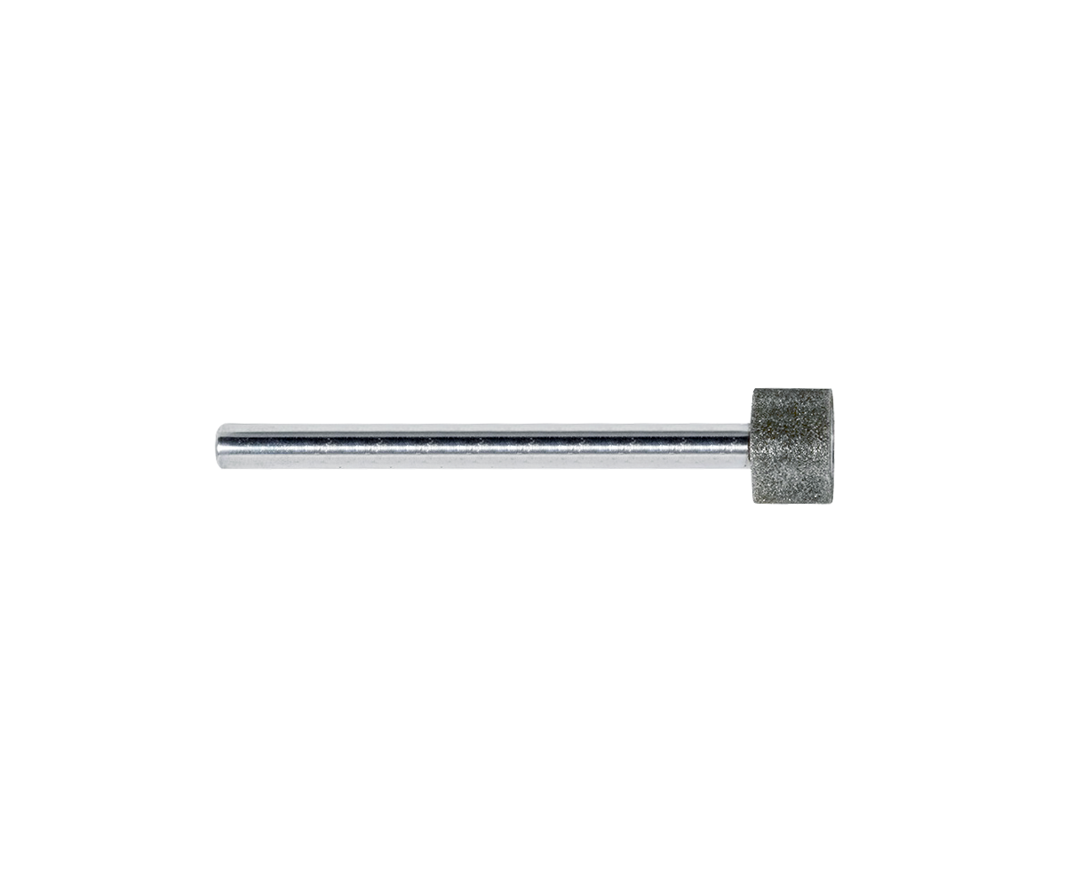 Strumento rotativo diamantato PM13-01, 13x10x6x60mm, Grana D91, cilindrico - Gambo d. 6mm